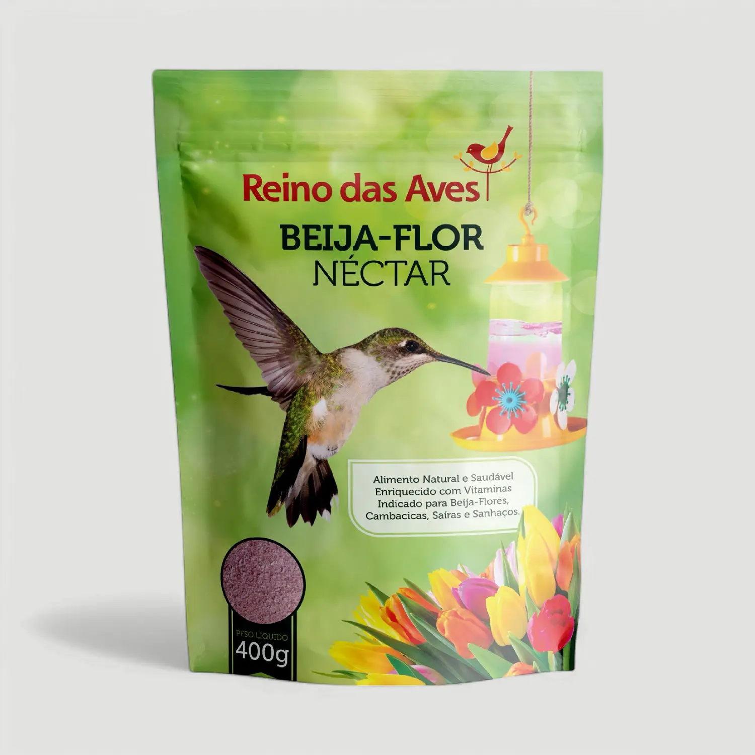 Refil Néctar para Beija-Flor Reino das Aves